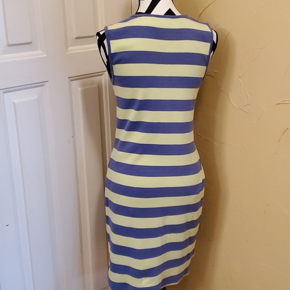🌞SALE 3/$30🌞 C&B Sport Striped Sleeveless Dress Sm - Picture 2 of 4
